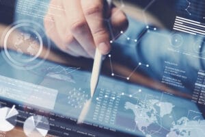 Concept,Of,Digital,Diagram,graph,Interfaces,virtual,Display,connections,Icon.man,Using,Contemporary,Electronic