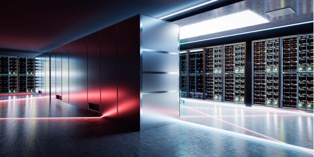 Modern Enterprise Data Center Server Room Img