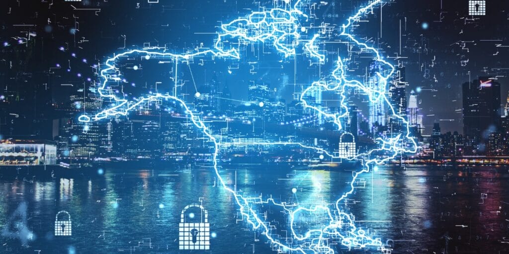 Us Data Privacy Map Network Locks