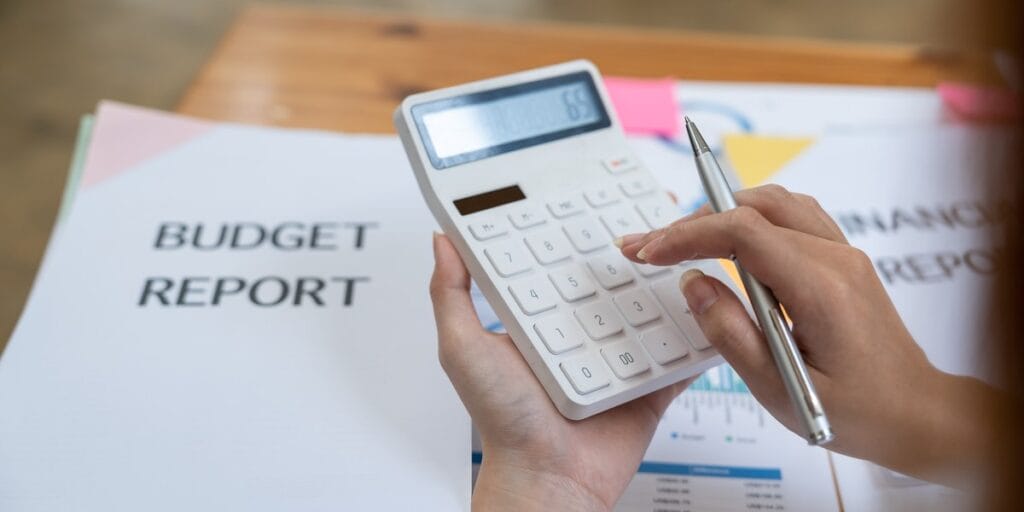 Calculator Budget Report Financial Documents 1200x600 1